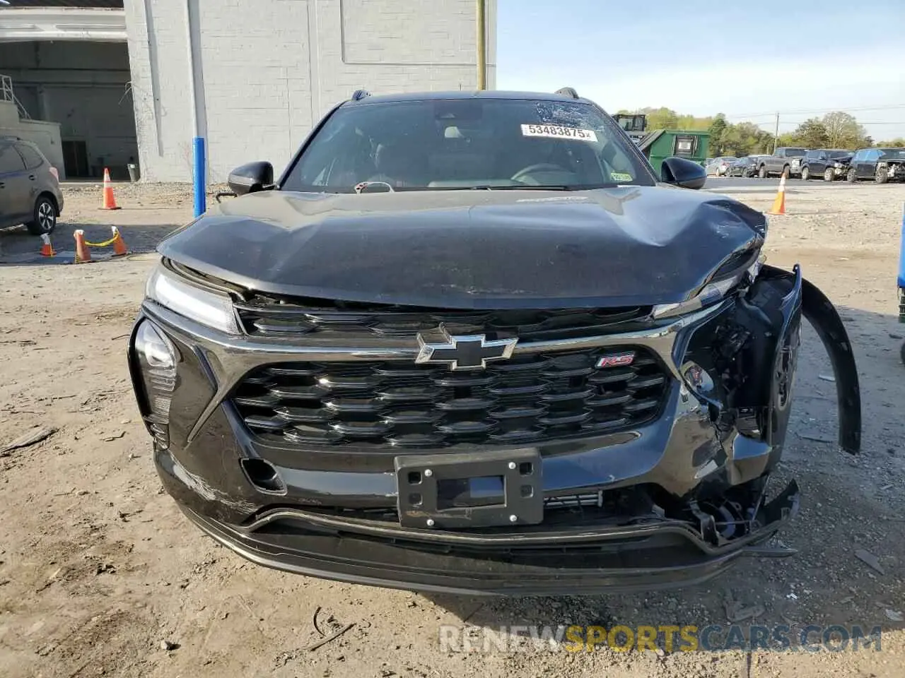 5 fotografías del automóvil dañado KL77LJEP9SC105667 CHEVROLET TRAX 2RS 2025