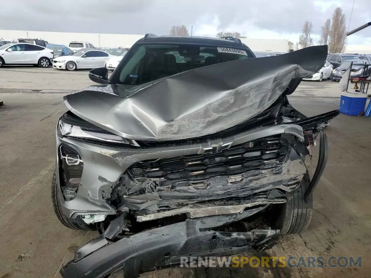 5 fotografías del automóvil dañado KL77LKE21RC207825 CHEVROLET TRAX ACTIV 2024
