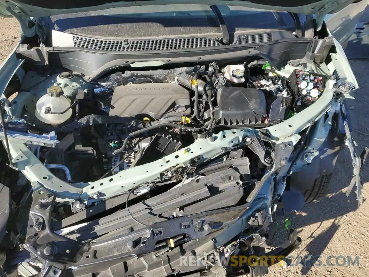 11 fotografías del automóvil dañado KL77LKE26RC214883 CHEVROLET TRAX ACTIV 2024
