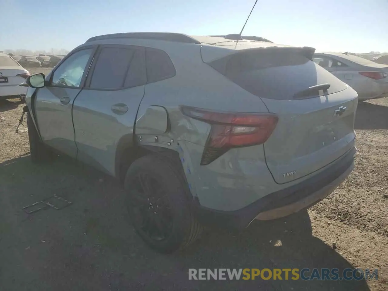 2 fotografías del automóvil dañado KL77LKE26RC214883 CHEVROLET TRAX ACTIV 2024