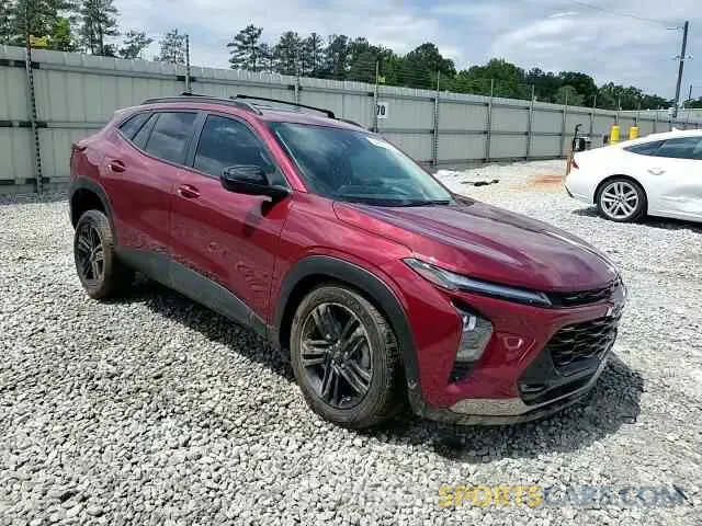 14 fotografías del automóvil dañado KL77LKE28RC141659 CHEVROLET TRAX ACTIV 2024