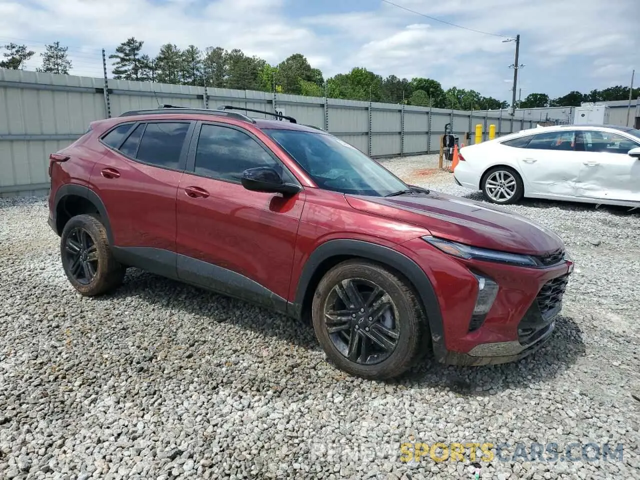 4 fotografías del automóvil dañado KL77LKE28RC141659 CHEVROLET TRAX ACTIV 2024