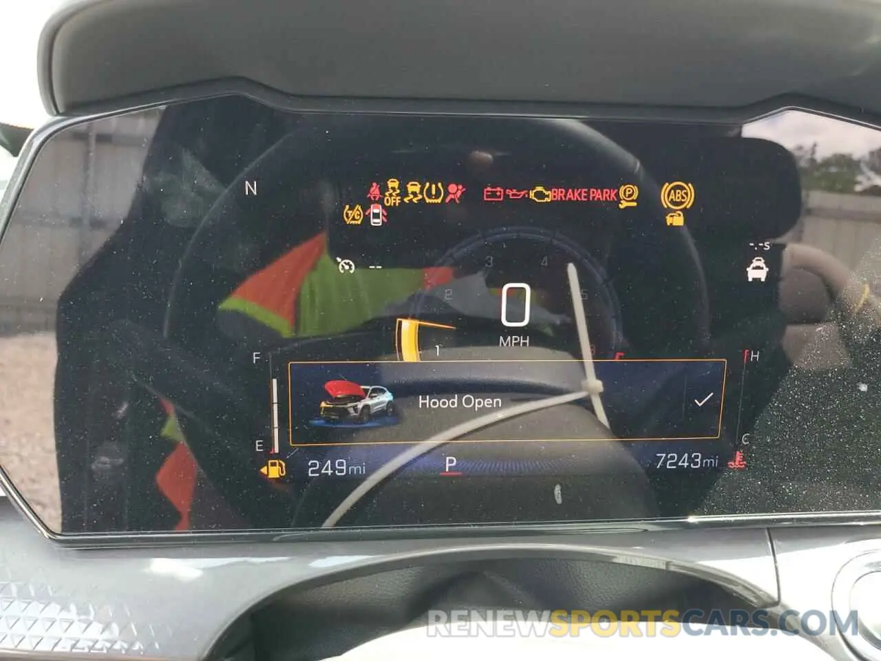 9 fotografías del automóvil dañado KL77LKE28RC141659 CHEVROLET TRAX ACTIV 2024