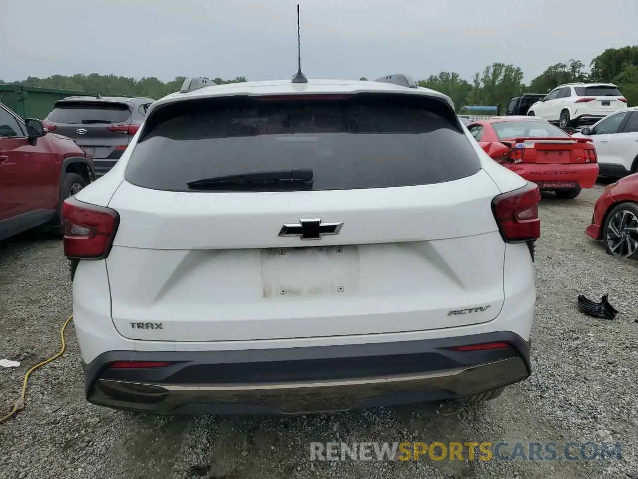 6 fotografías del automóvil dañado KL77LKE29RC052604 CHEVROLET TRAX ACTIV 2024