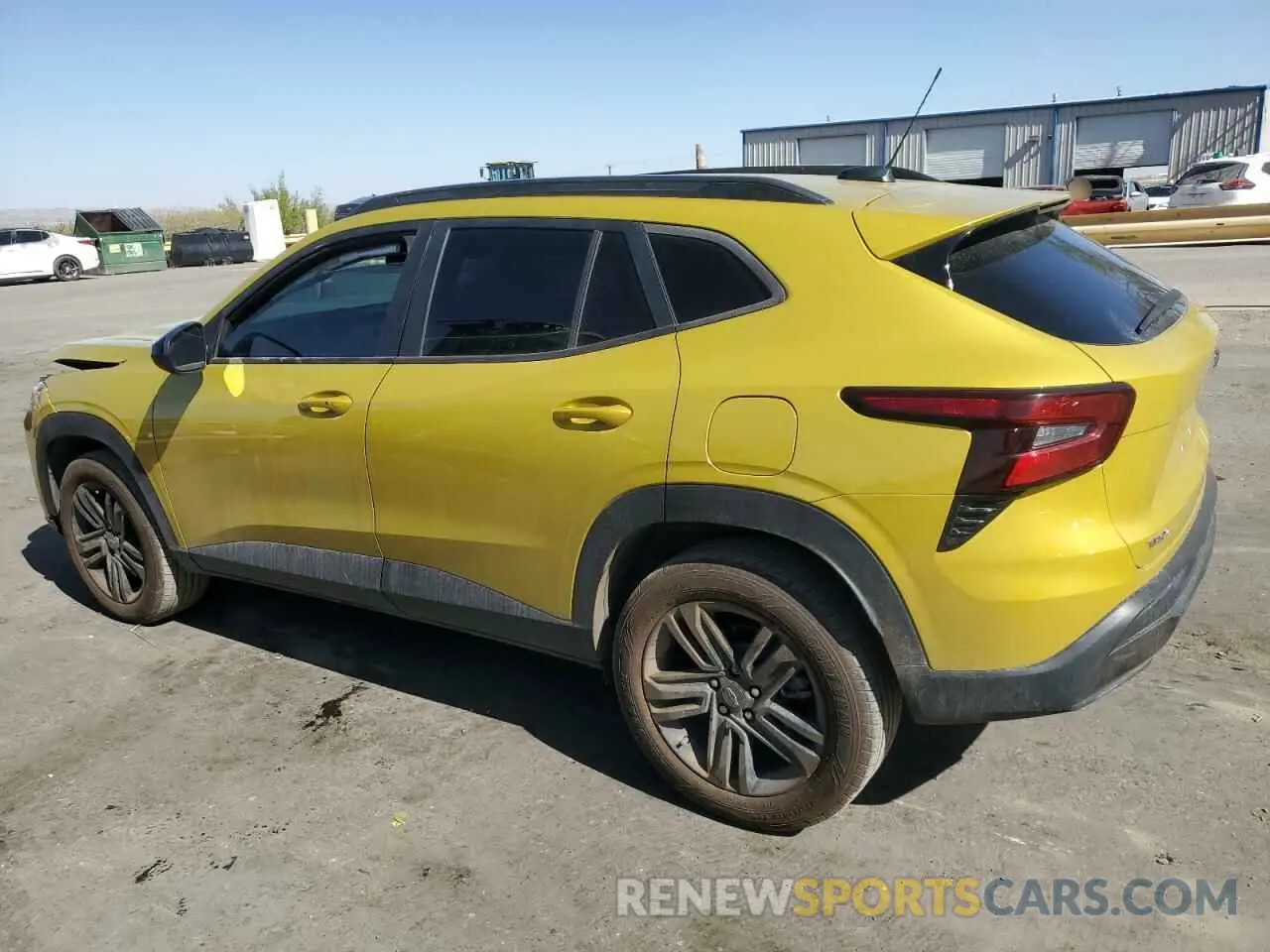 2 fotografías del automóvil dañado KL77LKE2XRC023385 CHEVROLET TRAX ACTIV 2024