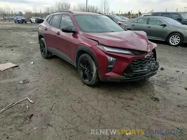 12 fotografías del automóvil dañado KL77LKE2XRC231184 CHEVROLET TRAX ACTIV 2024