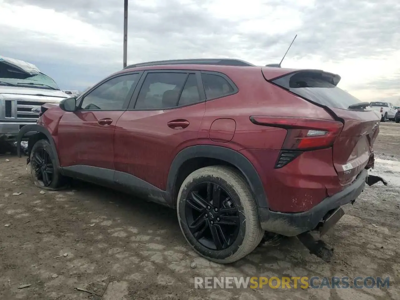 2 fotografías del automóvil dañado KL77LKE2XRC231184 CHEVROLET TRAX ACTIV 2024