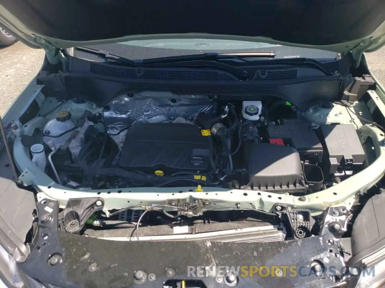 11 fotografías del automóvil dañado KL77LKEP0SC141012 CHEVROLET TRAX ACTIV 2025