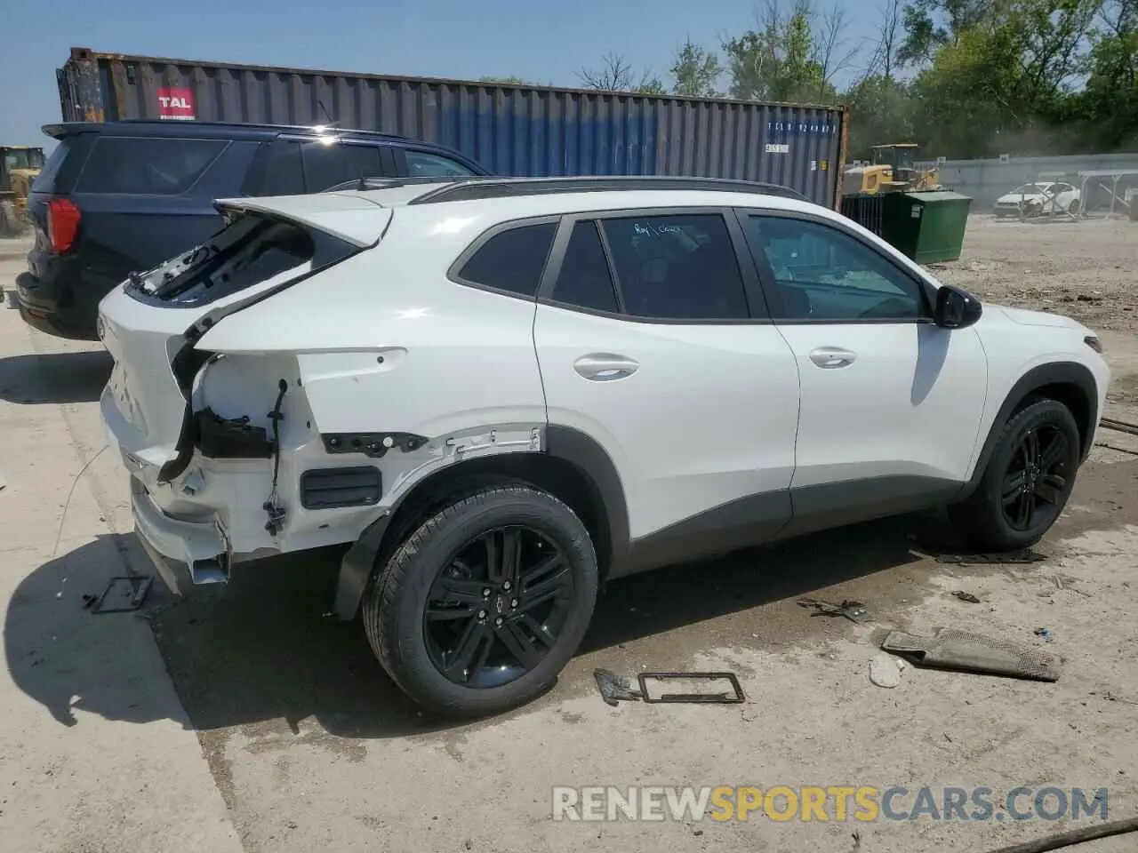 3 fotografías del automóvil dañado KL77LKEP2SC044927 CHEVROLET TRAX ACTIV 2025