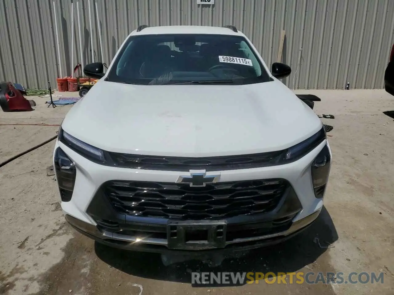 5 fotografías del automóvil dañado KL77LKEP2SC044927 CHEVROLET TRAX ACTIV 2025