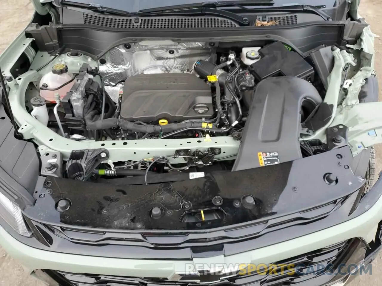 12 fotografías del automóvil dañado KL77LKEP7SC023104 CHEVROLET TRAX ACTIV 2025