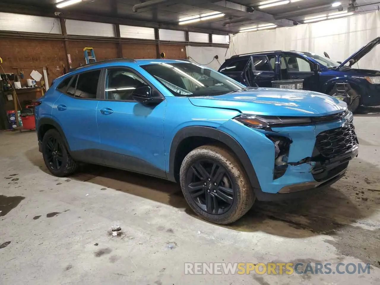 4 fotografías del automóvil dañado KL77LKEP7SC039044 CHEVROLET TRAX ACTIV 2025