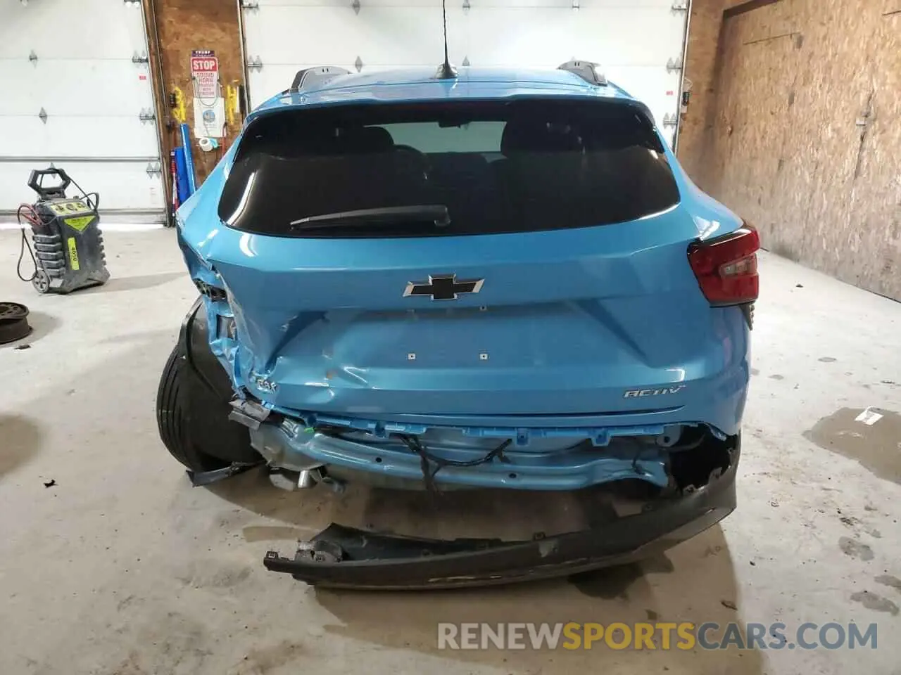 6 fotografías del automóvil dañado KL77LKEP7SC039044 CHEVROLET TRAX ACTIV 2025