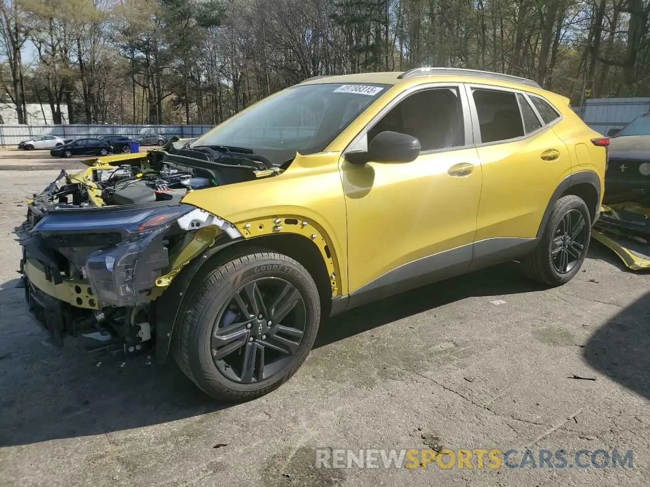 1 fotografías del automóvil dañado KL77LKEP7SC049394 CHEVROLET TRAX ACTIV 2025