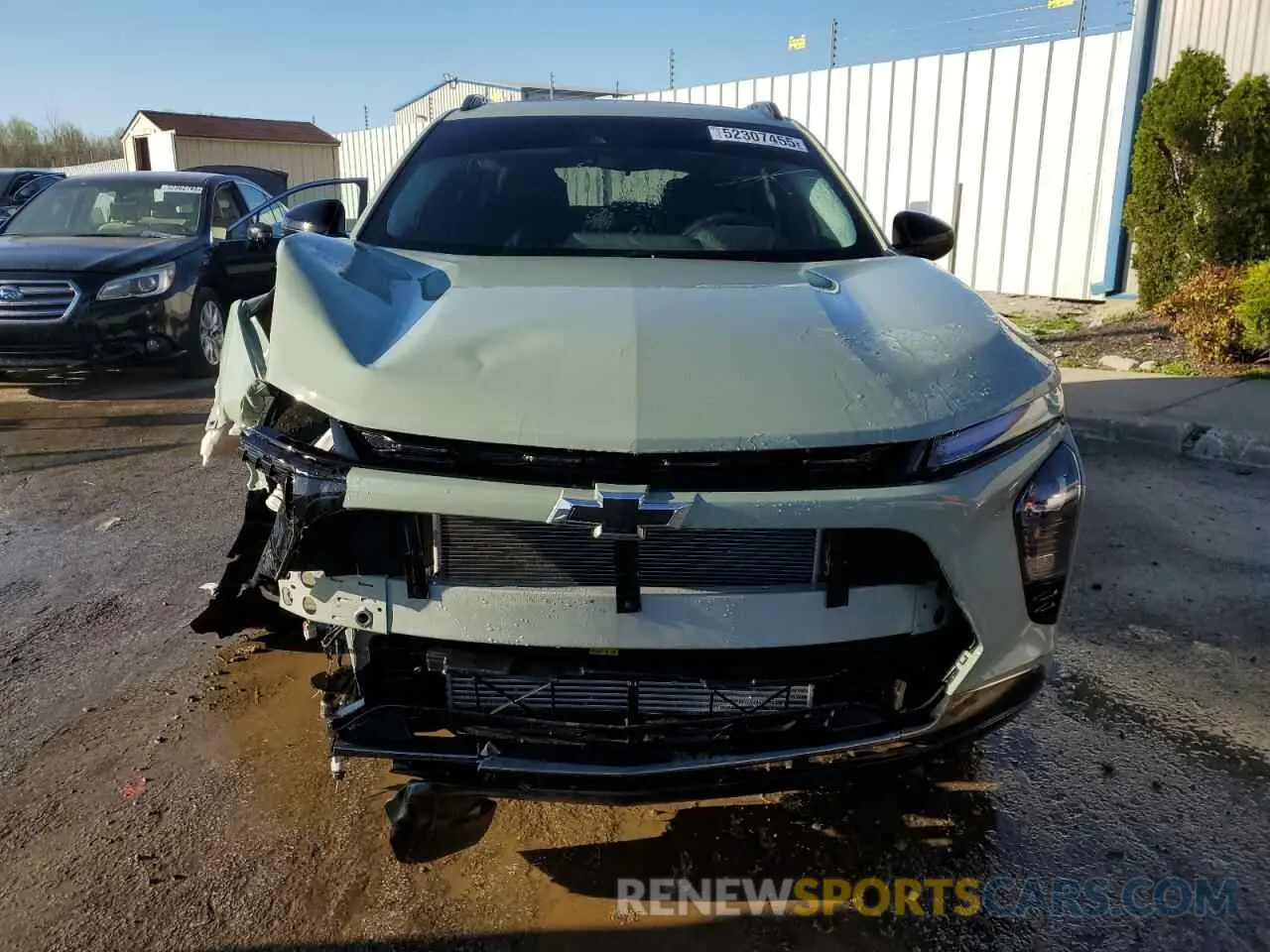 5 fotografías del automóvil dañado KL77LKEP9SC021242 CHEVROLET TRAX ACTIV 2025