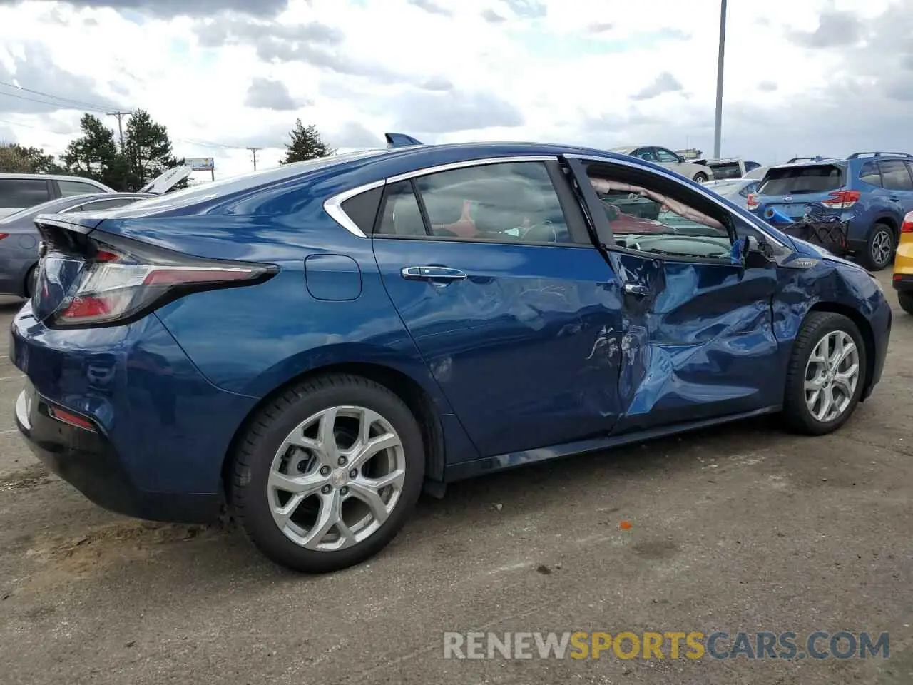 3 fotografías del automóvil dañado 1G1RB6S55KU109605 CHEVROLET VOLT 2019
