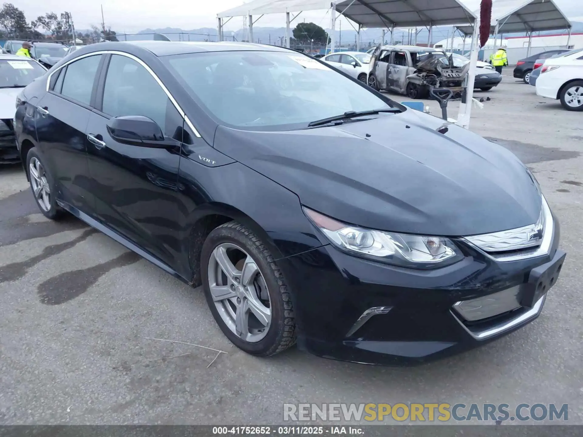 1 fotografías del automóvil dañado 1G1RC6S53KU114797 CHEVROLET VOLT 2019