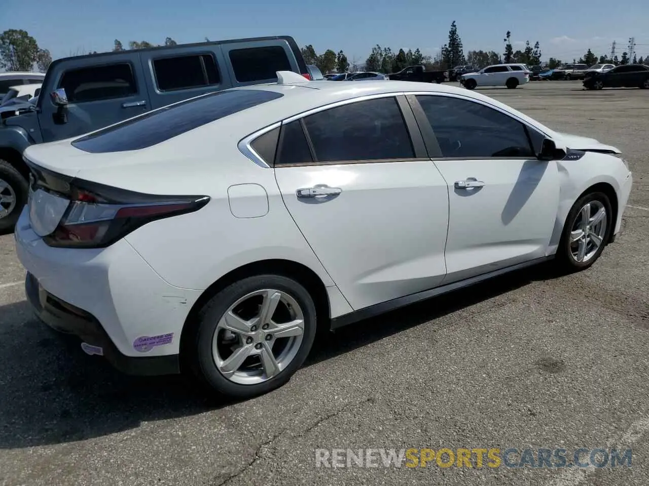 3 fotografías del automóvil dañado 1G1RC6S57KU124491 CHEVROLET VOLT 2019