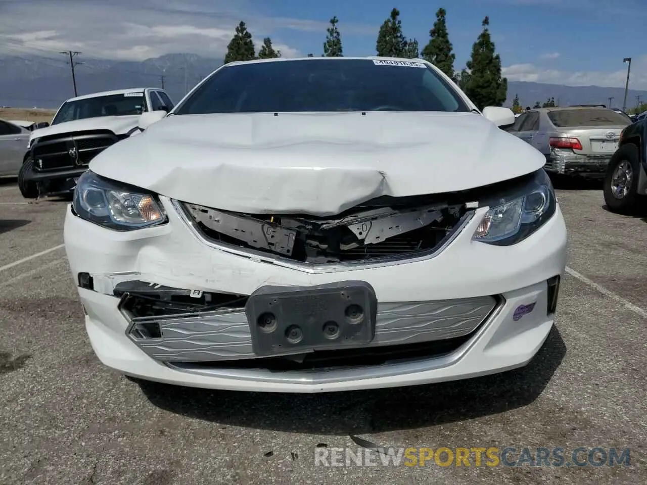 5 fotografías del automóvil dañado 1G1RC6S57KU124491 CHEVROLET VOLT 2019