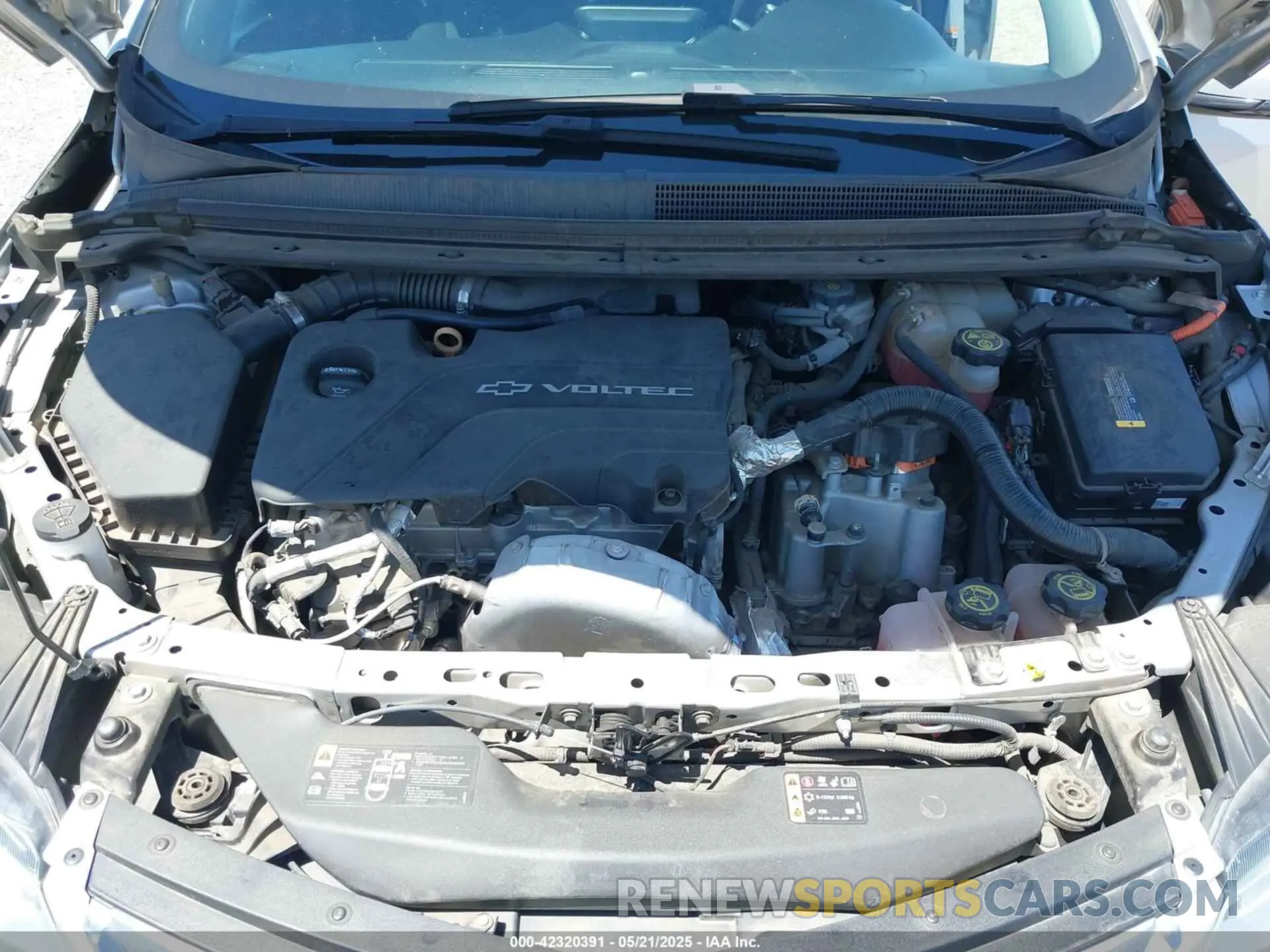 10 fotografías del automóvil dañado 1G1RC6S57KU128671 CHEVROLET VOLT 2019