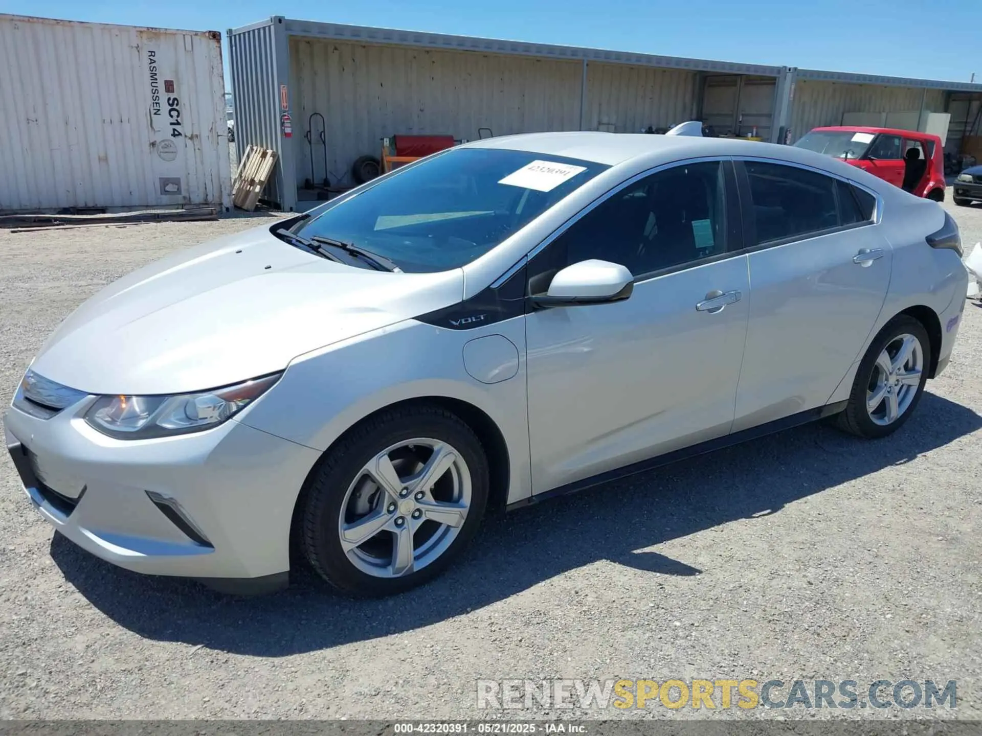 2 fotografías del automóvil dañado 1G1RC6S57KU128671 CHEVROLET VOLT 2019