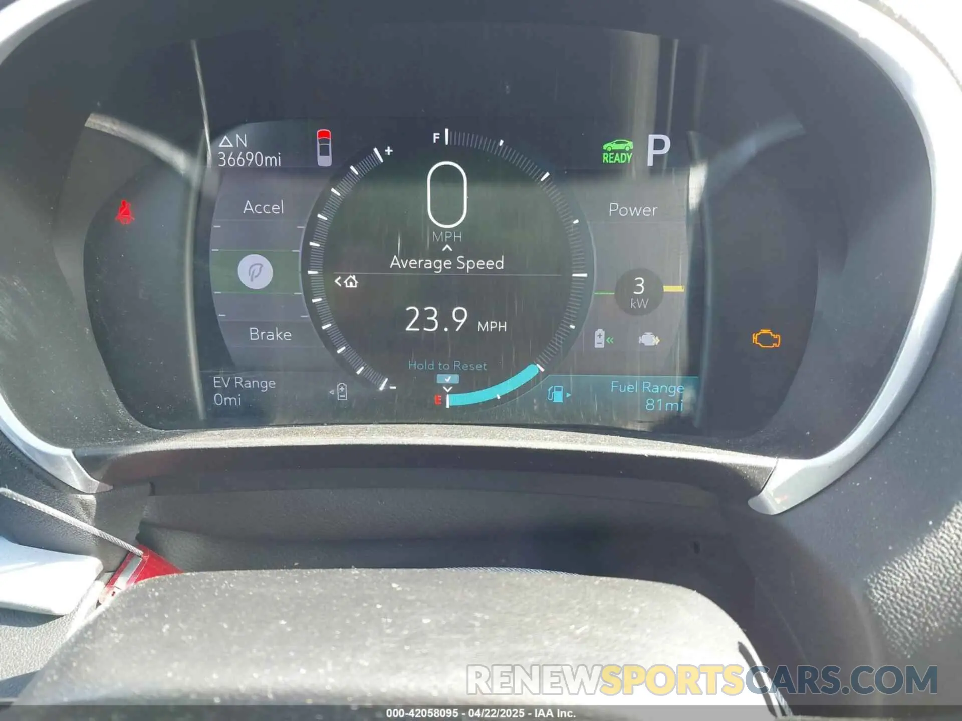 7 fotografías del automóvil dañado 1G1RC6S5XKU112982 CHEVROLET VOLT 2019