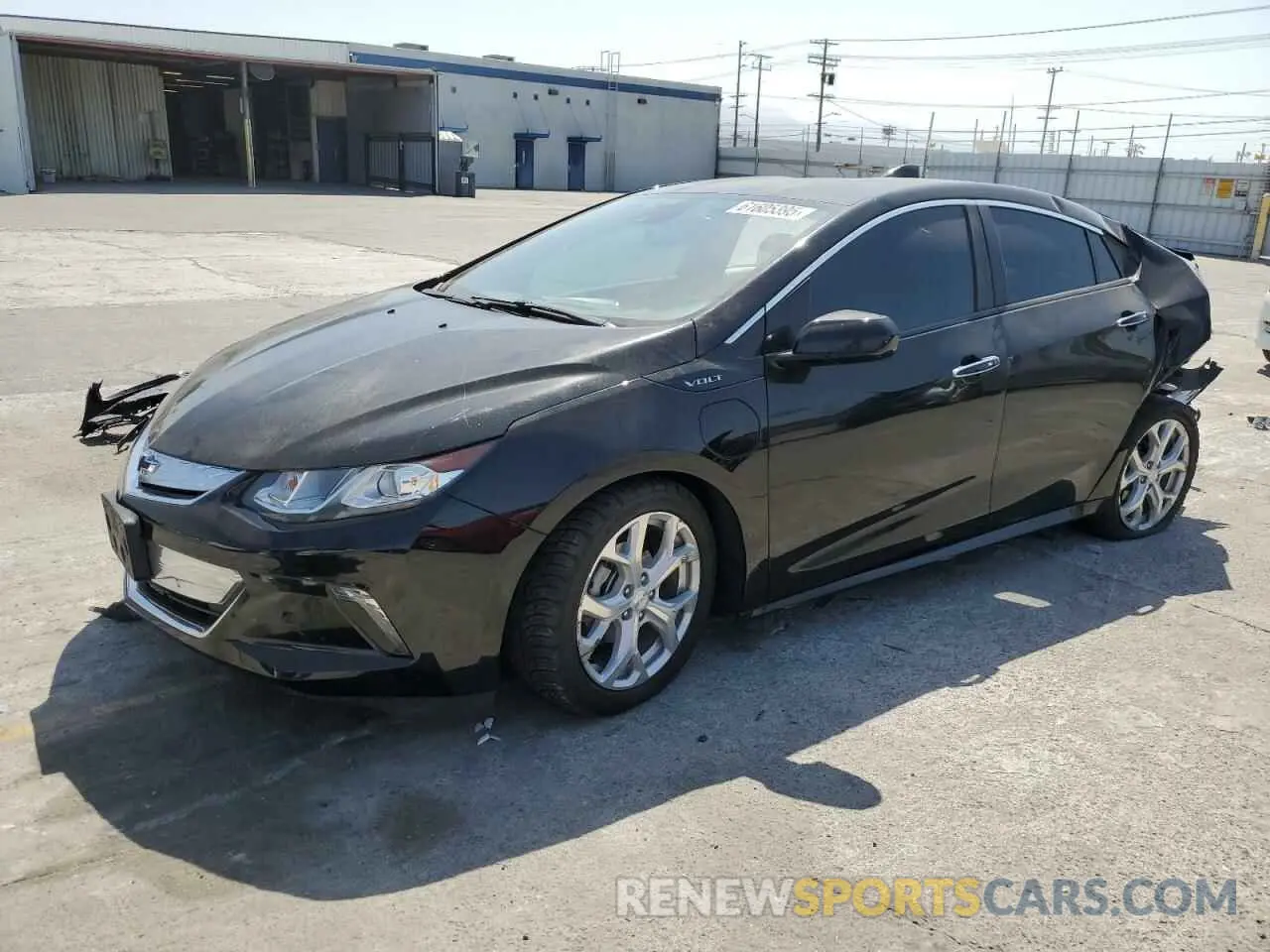1 fotografías del automóvil dañado 1G1RD6S56HU189337 CHEVROLET VOLT 2020