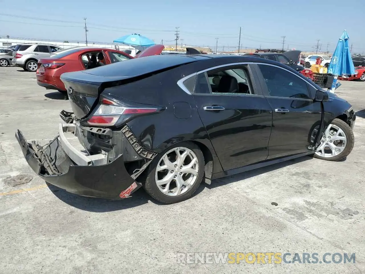 3 fotografías del automóvil dañado 1G1RD6S56HU189337 CHEVROLET VOLT 2020