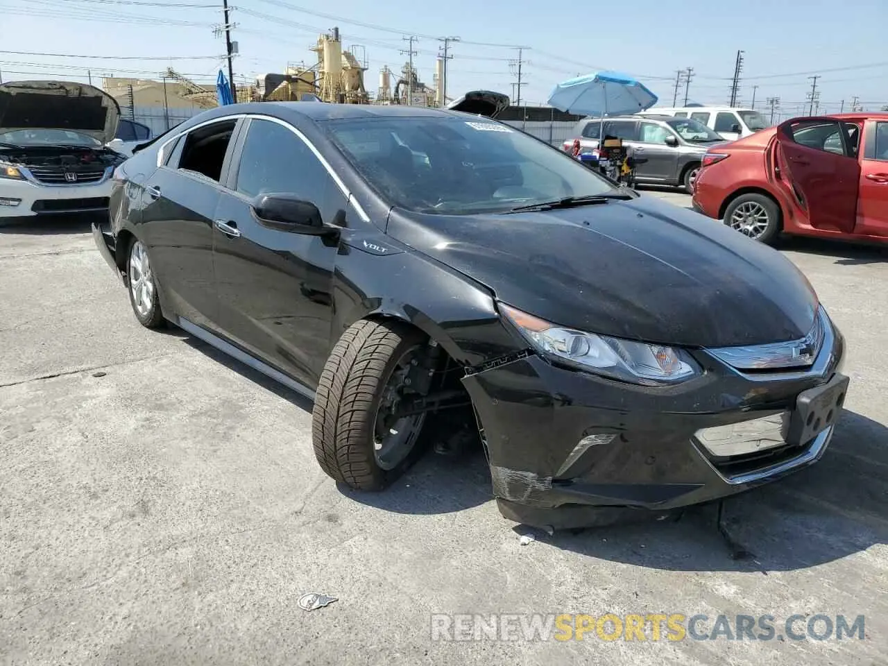 4 fotografías del automóvil dañado 1G1RD6S56HU189337 CHEVROLET VOLT 2020