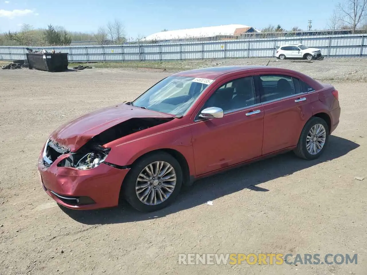 1 fotografías del automóvil dañado 1C3BC2FG4BN527145 CHRYSLER 200 2023