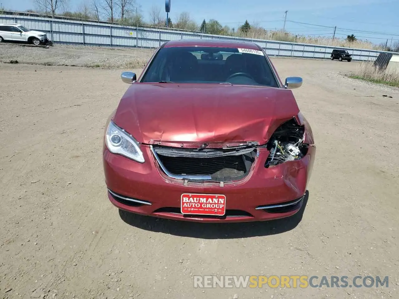 5 fotografías del automóvil dañado 1C3BC2FG4BN527145 CHRYSLER 200 2023