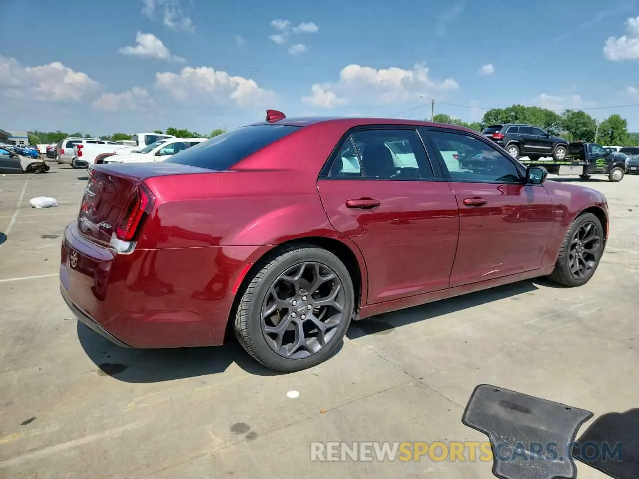 3 fotografías del automóvil dañado 2C3CCAAG1KH613575 CHRYSLER 300 2019