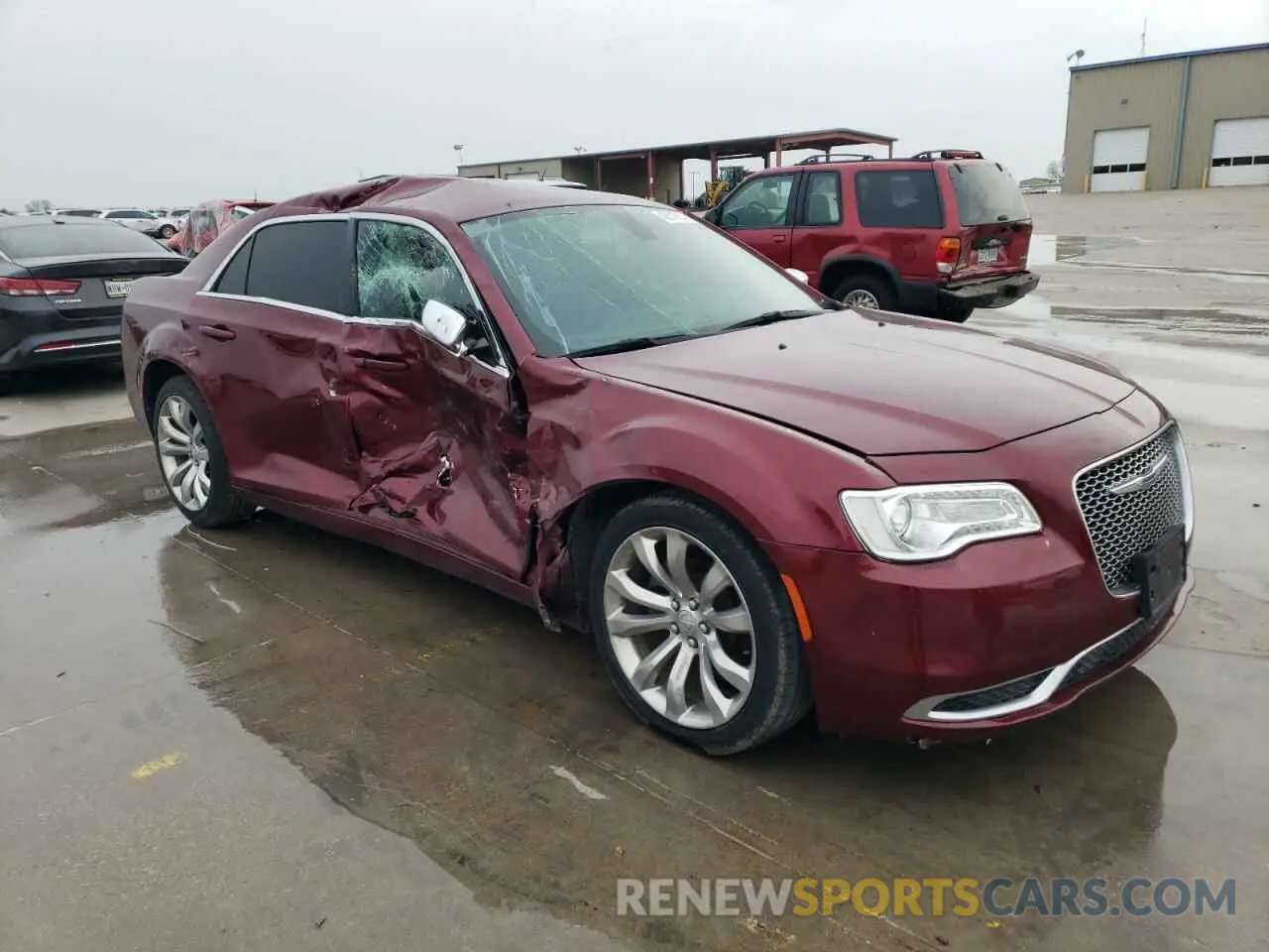 4 fotografías del automóvil dañado 2C3CCAAG5KH610419 CHRYSLER 300 2019