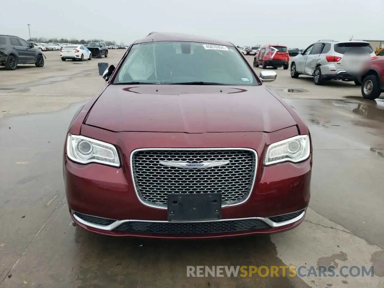 5 fotografías del automóvil dañado 2C3CCAAG5KH610419 CHRYSLER 300 2019