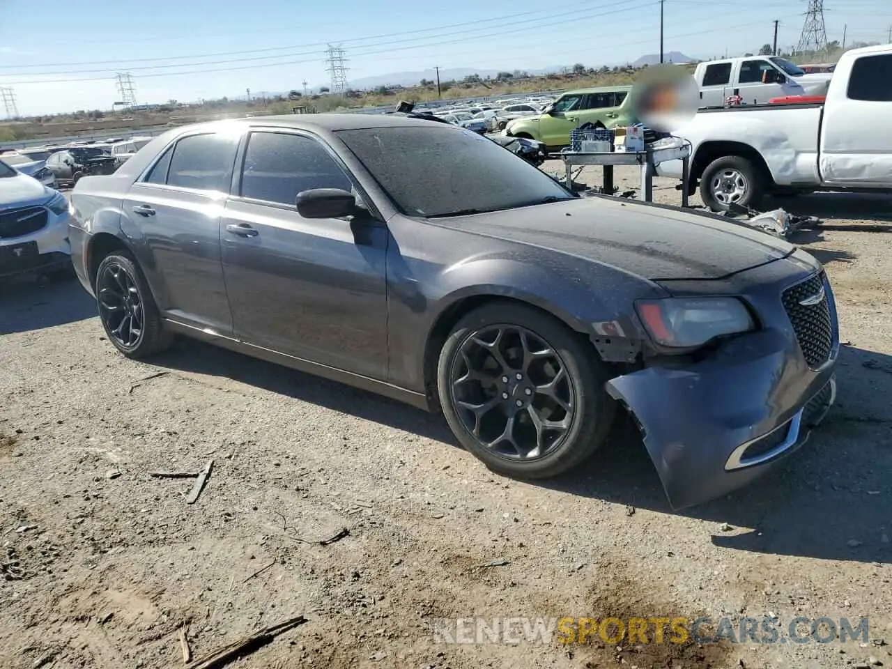 4 fotografías del automóvil dañado 2C3CCAAG8KH511688 CHRYSLER 300 2019
