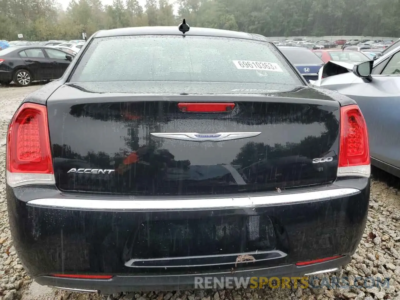 6 fotografías del automóvil dañado 2C3CCAAG8KH517183 CHRYSLER 300 2019