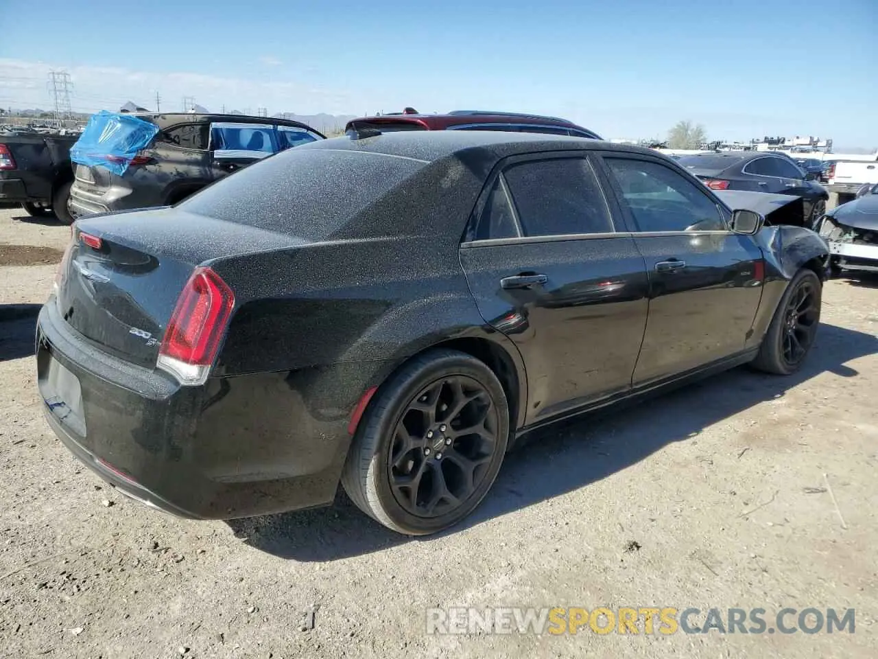 3 fotografías del automóvil dañado 2C3CCABG7KH601039 CHRYSLER 300 2019