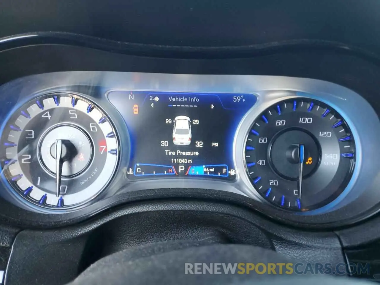 9 fotografías del automóvil dañado 2C3CCABG7KH601039 CHRYSLER 300 2019