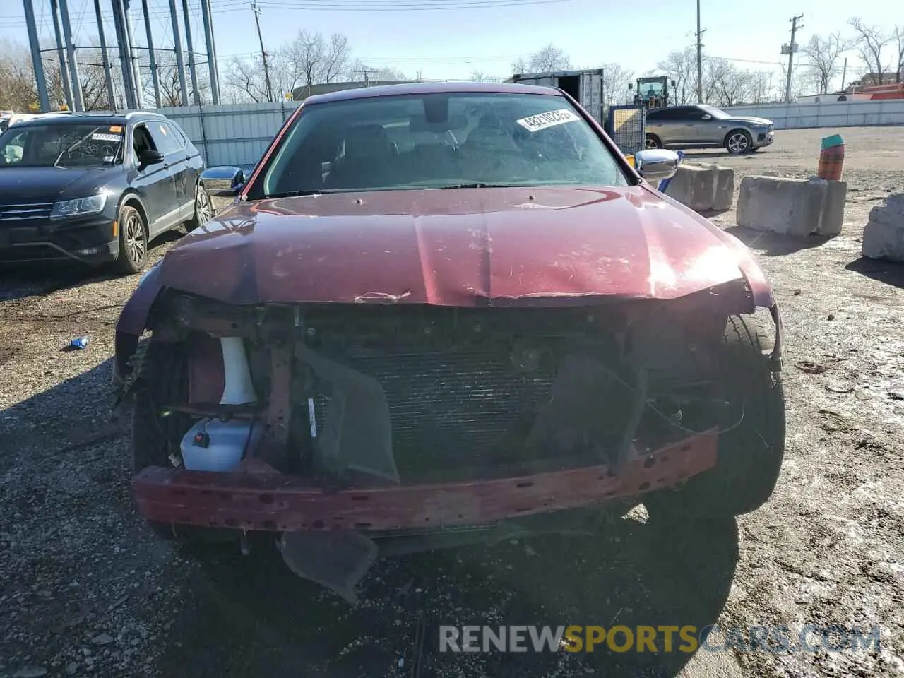5 fotografías del automóvil dañado 2C3CCAEG1KH563013 CHRYSLER 300 2019
