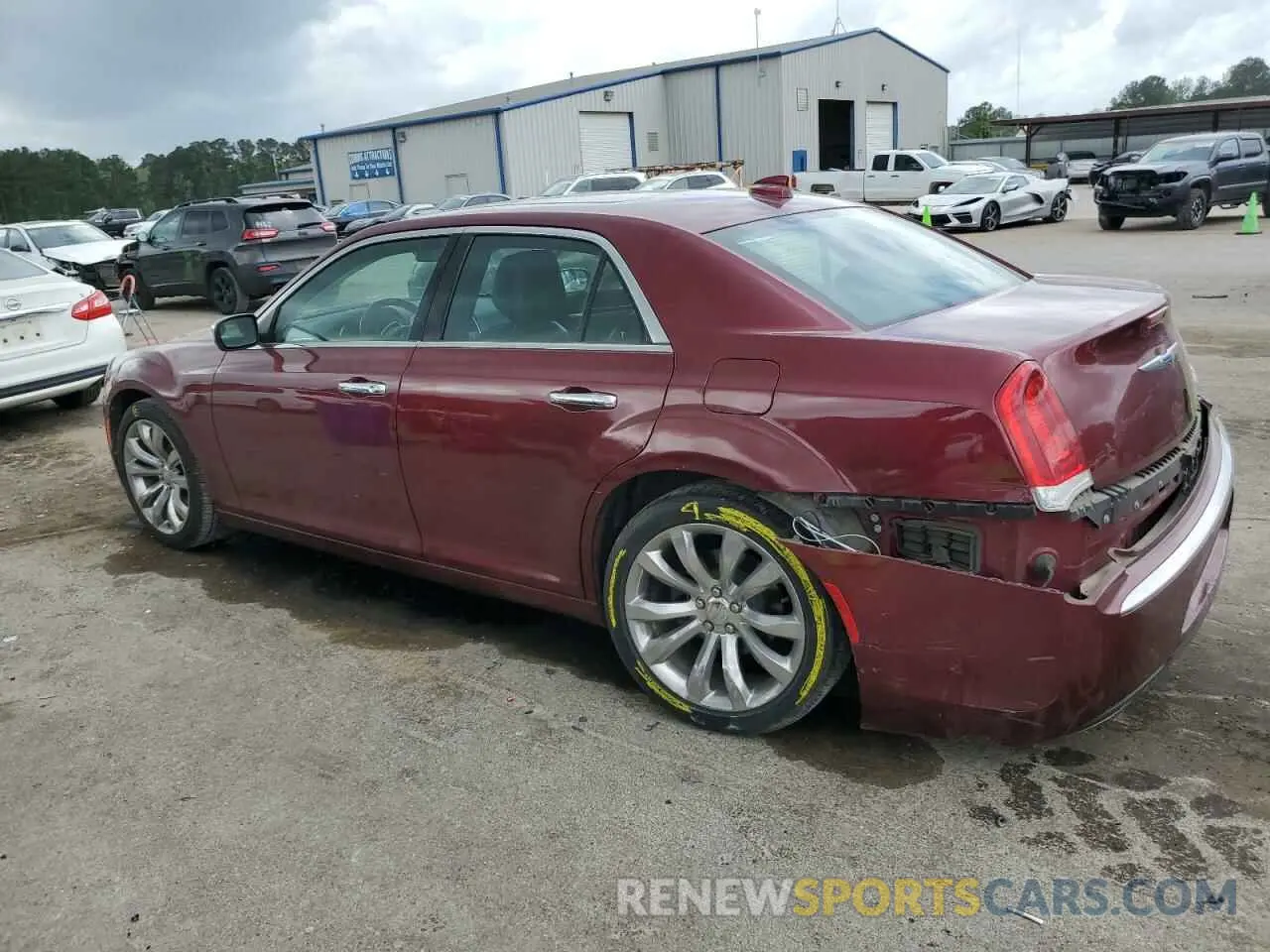 2 fotografías del automóvil dañado 2C3CCAEG3KH563014 CHRYSLER 300 2019