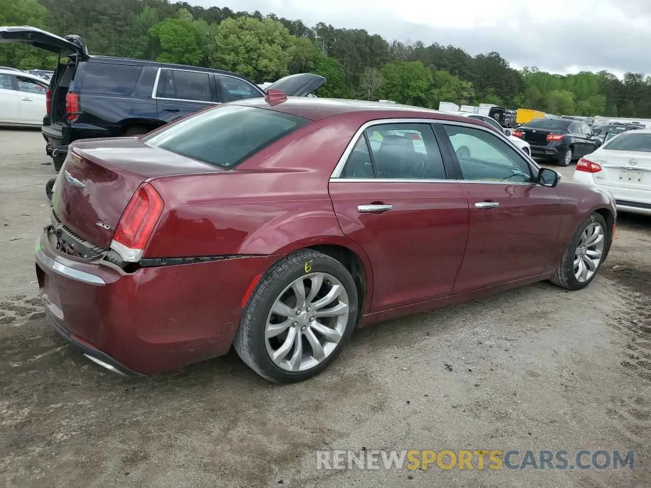 3 fotografías del automóvil dañado 2C3CCAEG3KH563014 CHRYSLER 300 2019