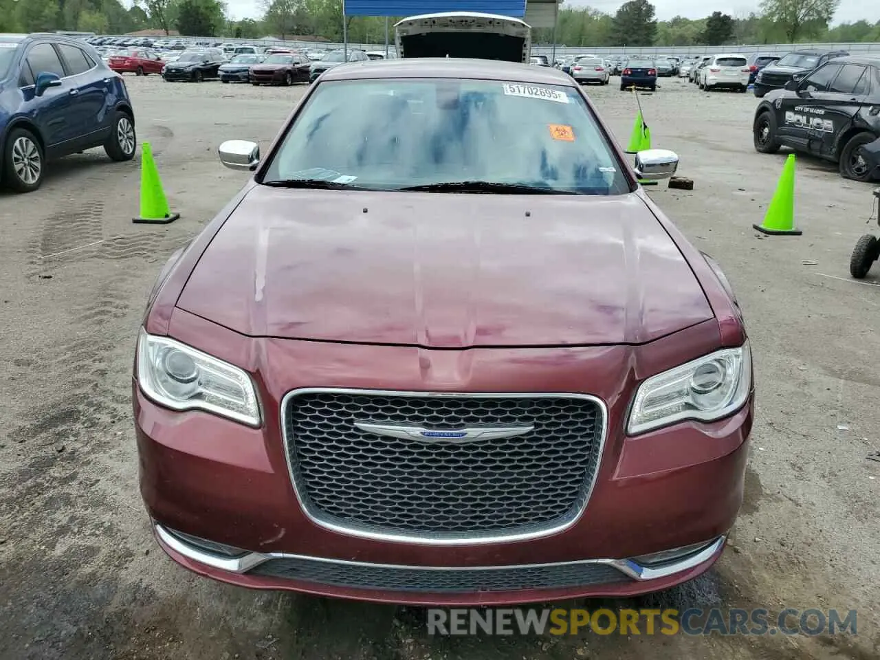5 fotografías del automóvil dañado 2C3CCAEG3KH563014 CHRYSLER 300 2019