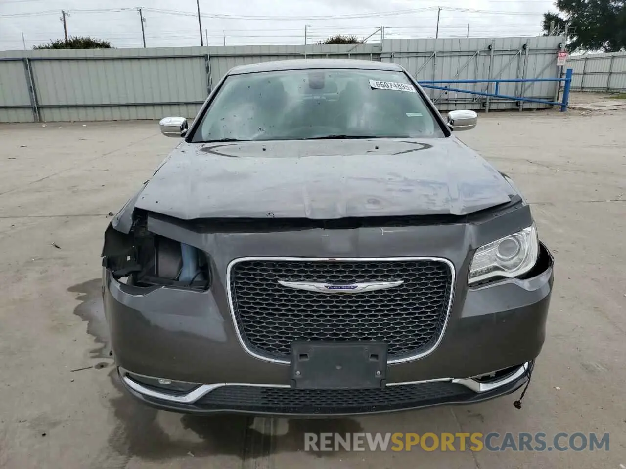 5 fotografías del automóvil dañado 2C3CCAEG3KH585899 CHRYSLER 300 2019