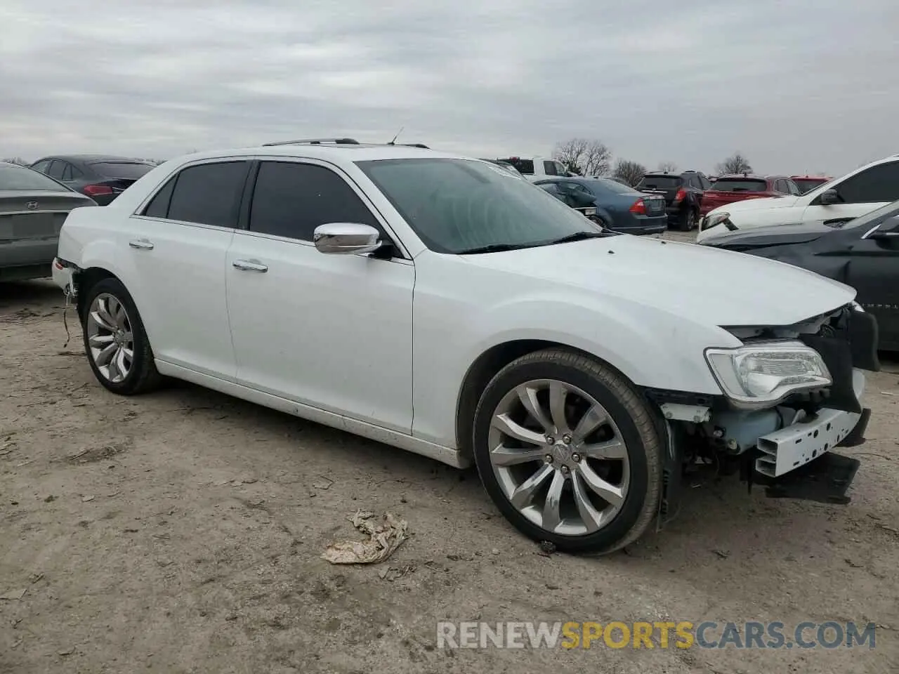 4 fotografías del automóvil dañado 2C3CCAEG6KH609791 CHRYSLER 300 2019