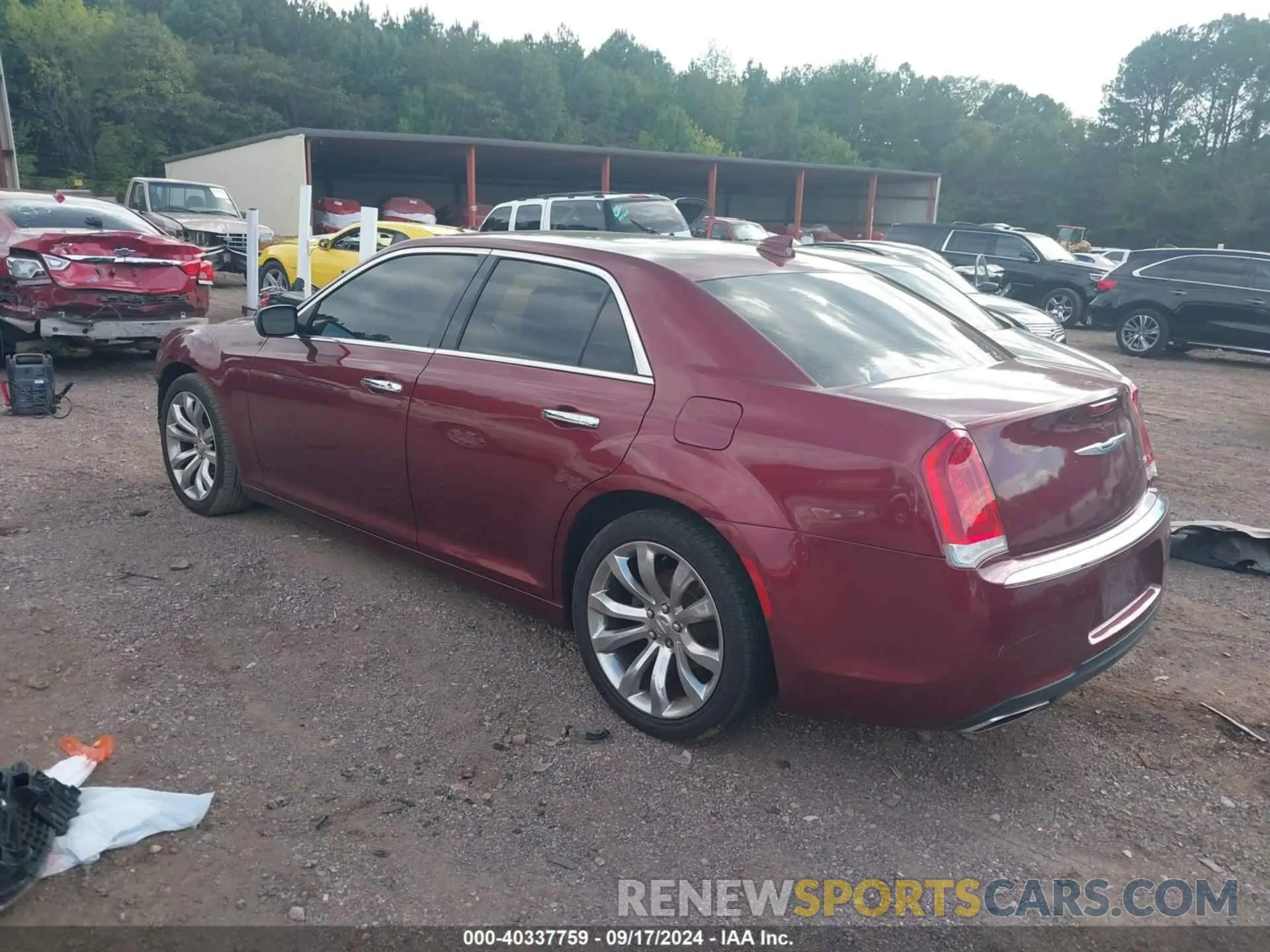 3 fotografías del automóvil dañado 2C3CCAEG7KH613350 CHRYSLER 300 2019