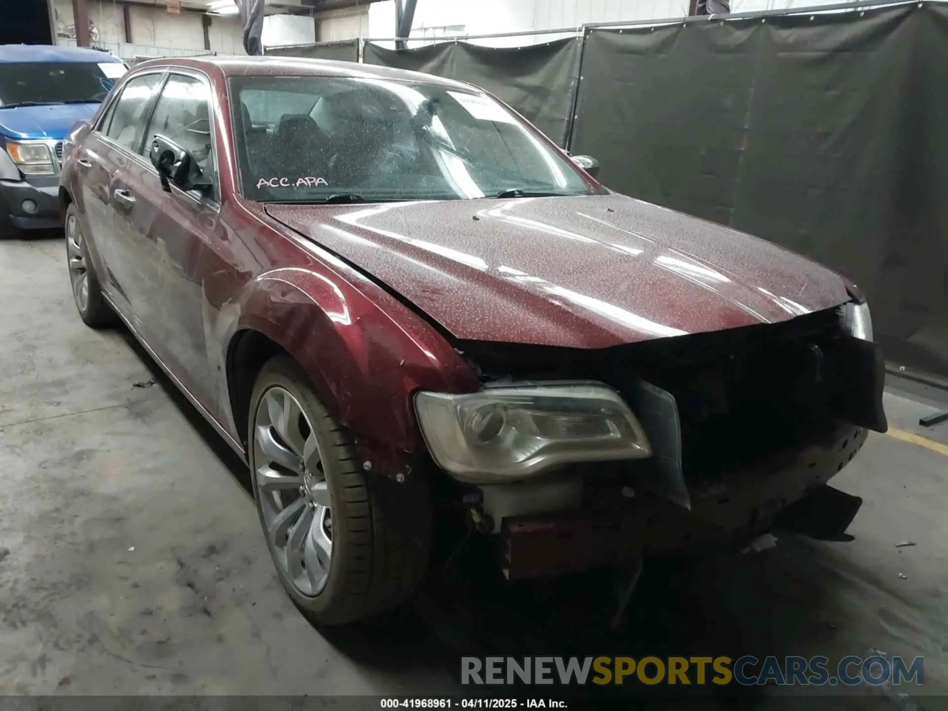 1 fotografías del automóvil dañado 2C3CCAEG8KH722545 CHRYSLER 300 2019
