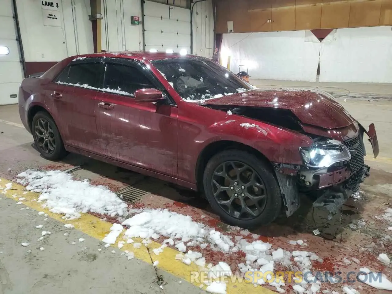 4 fotografías del automóvil dañado 2C3CCAGG1KH632103 CHRYSLER 300 2019