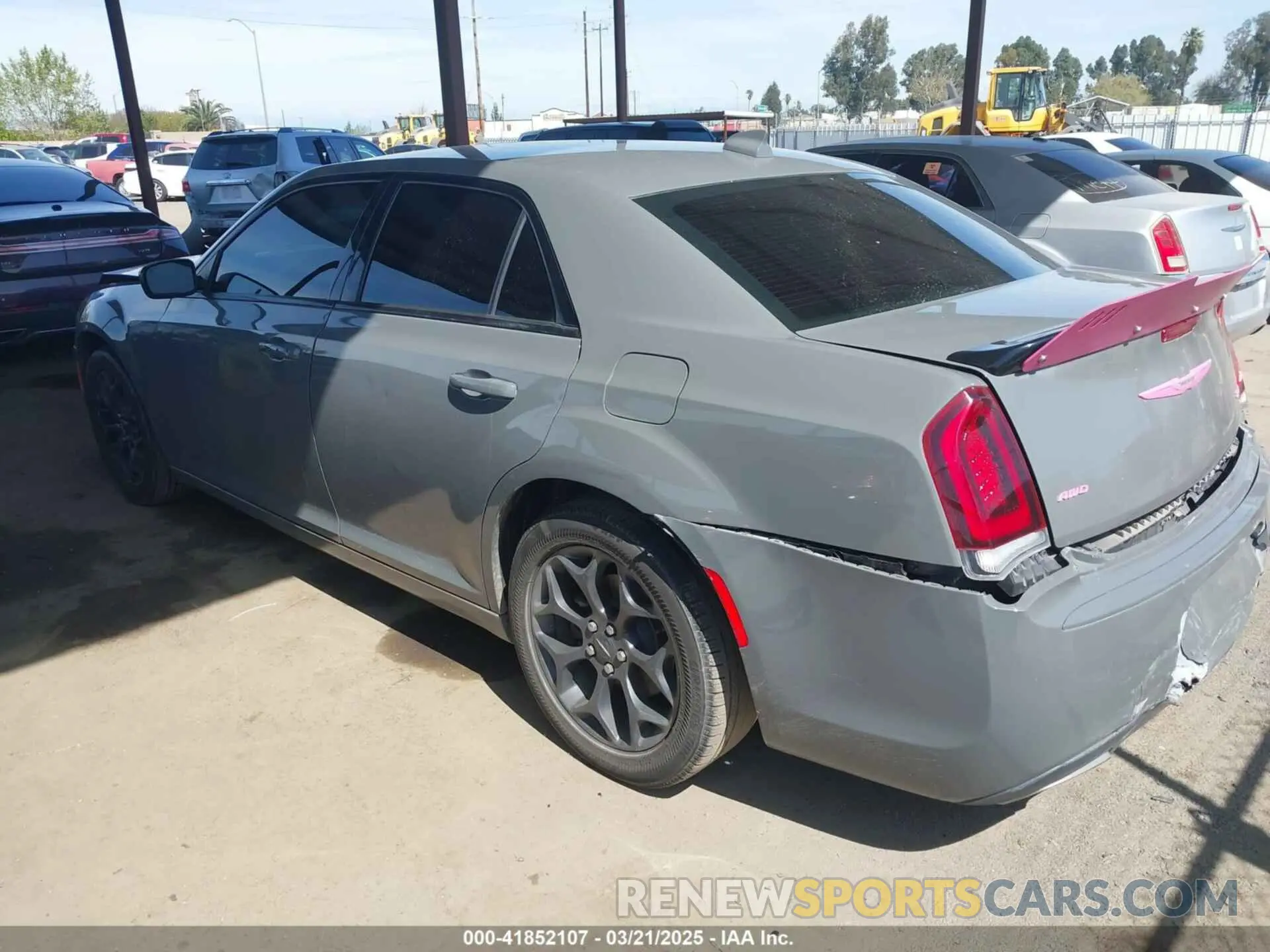 3 fotografías del automóvil dañado 2C3CCAGG3KH542774 CHRYSLER 300 2019