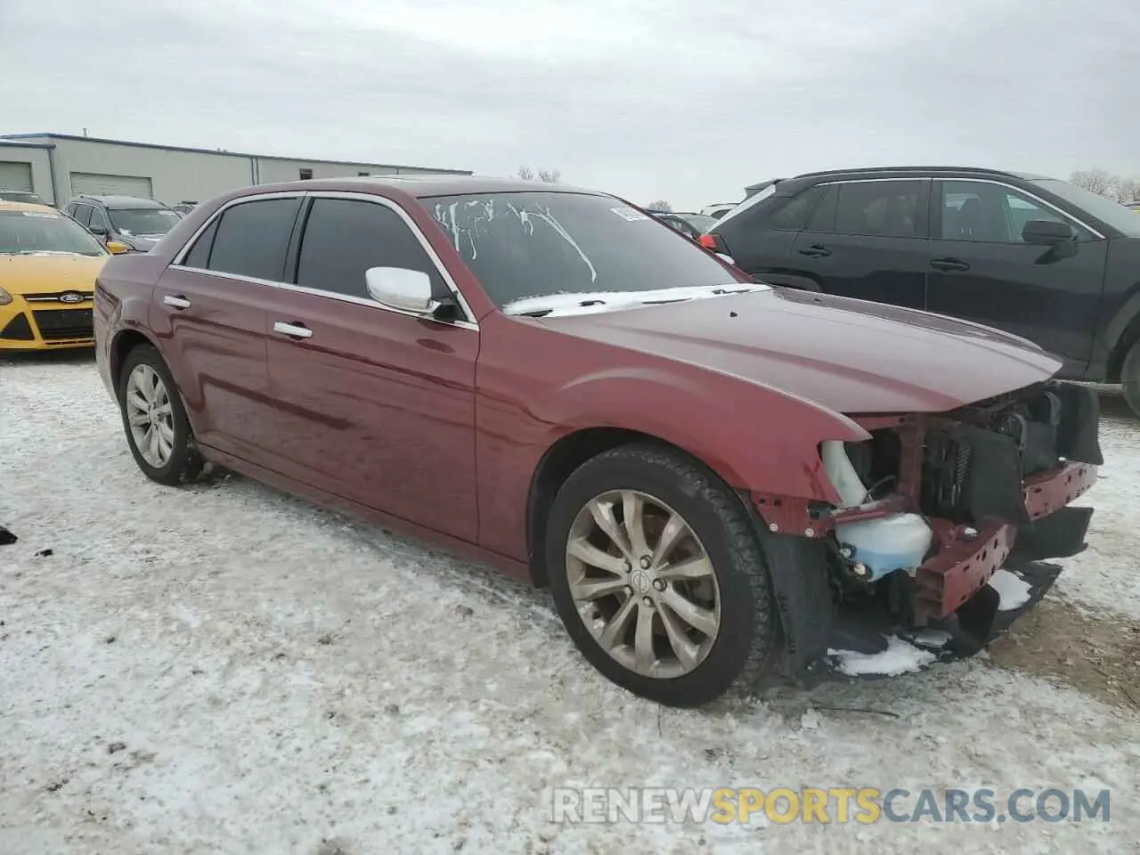 4 fotografías del automóvil dañado 2C3CCAKG1KH566434 CHRYSLER 300 2019