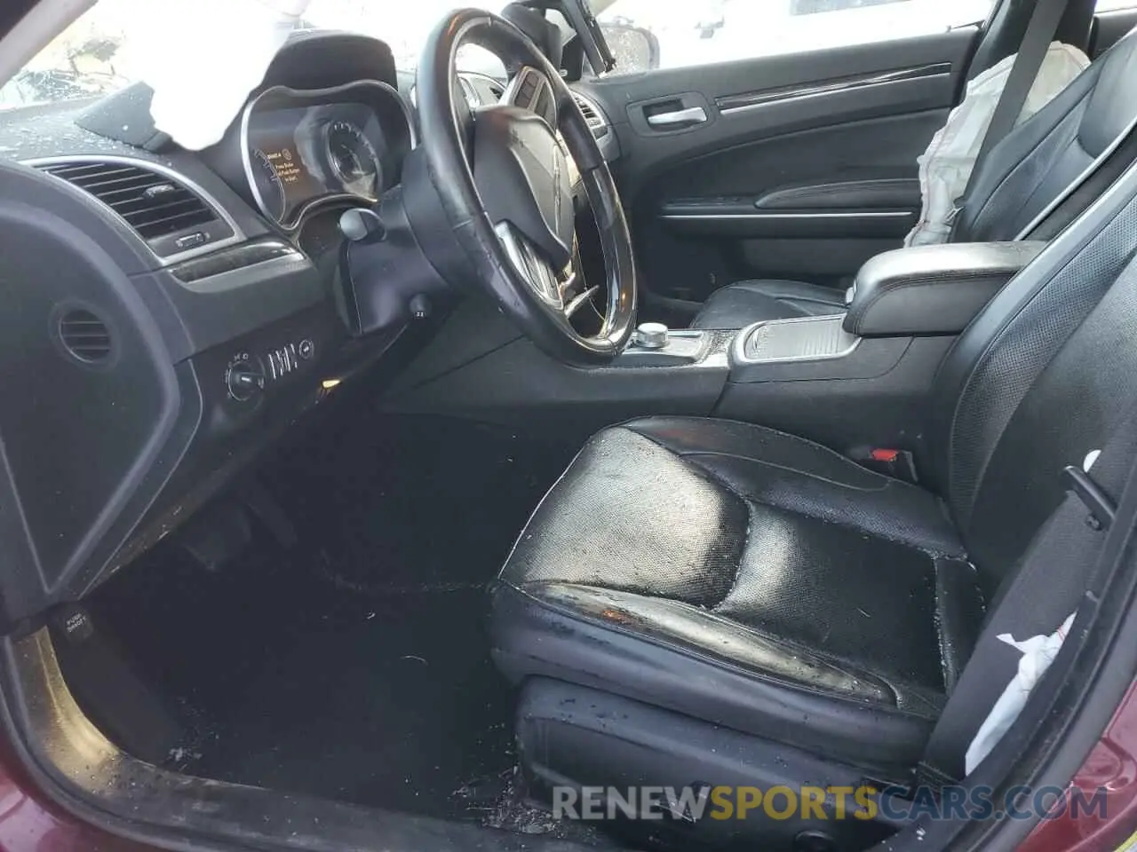 7 fotografías del automóvil dañado 2C3CCAKG1KH578020 CHRYSLER 300 2019